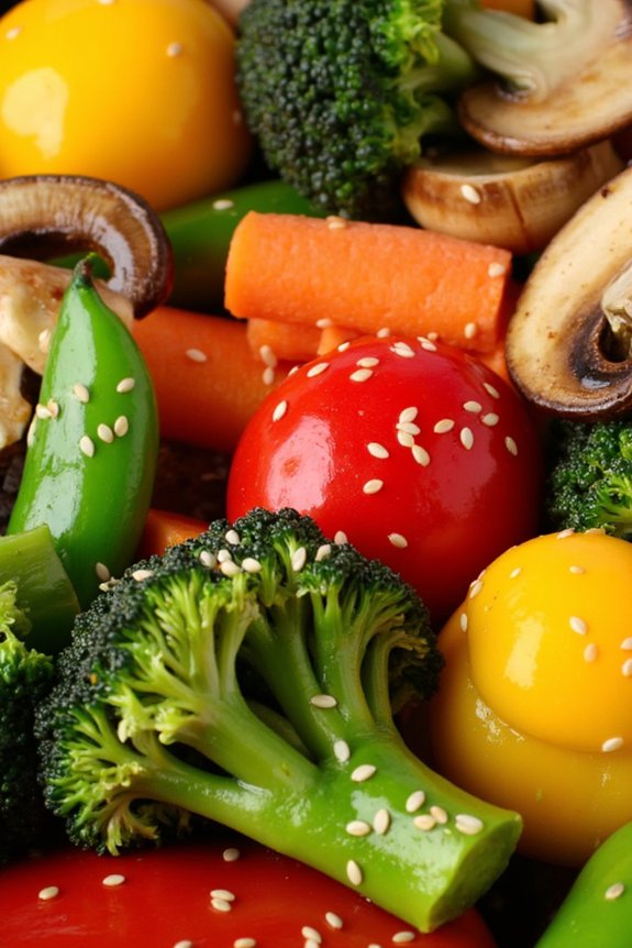 quick customizable vegetable stir fry