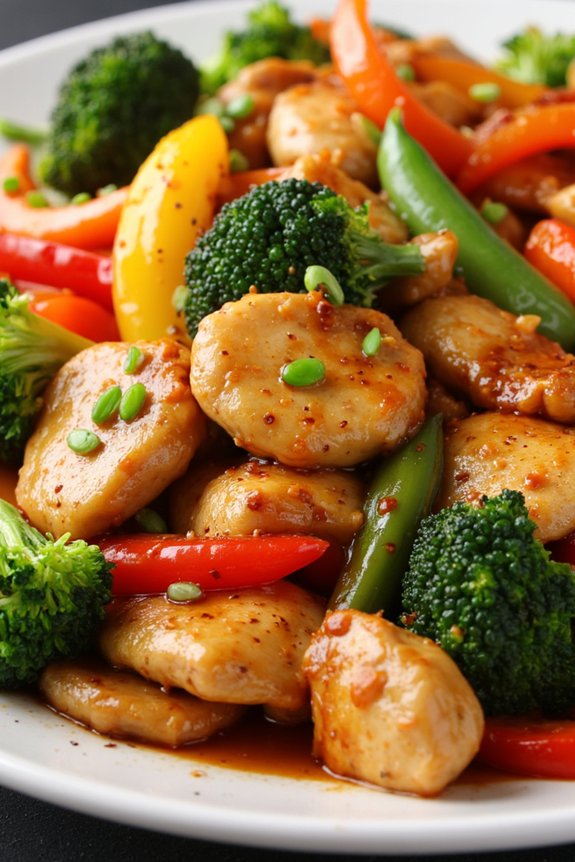 quick family chicken stir fry