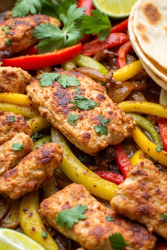 quick flavorful sheet pan fajitas