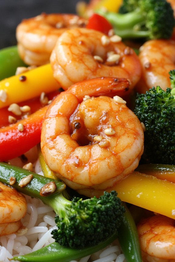 quick flavorful shrimp stir fry