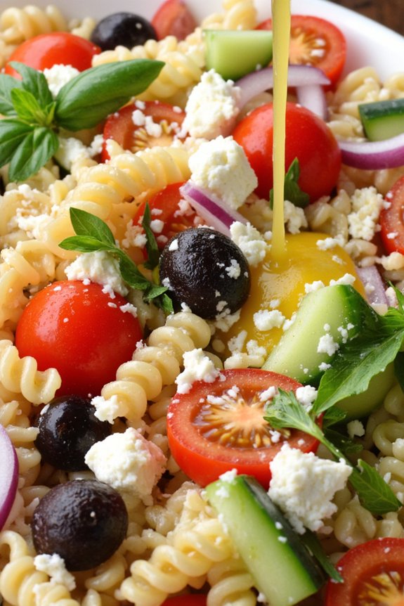 quick healthy mediterranean salad