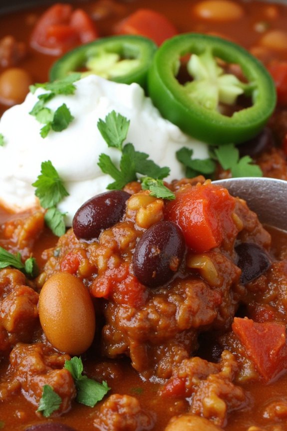 quick healthy turkey chili