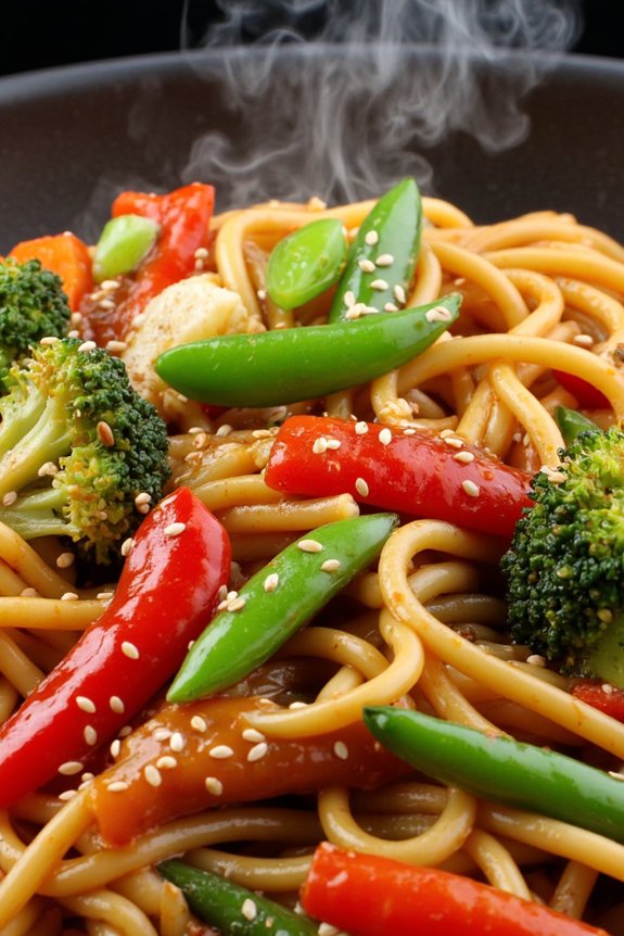 quick healthy vegetable noodles