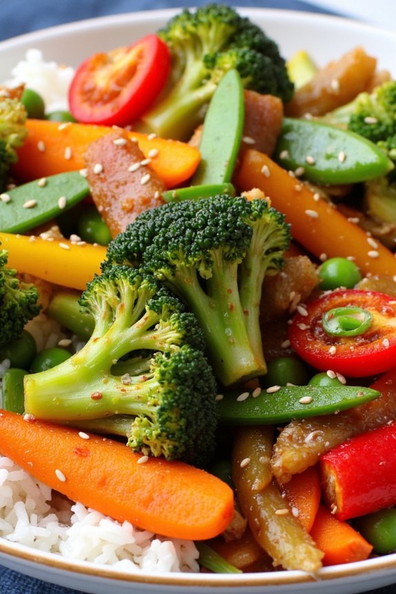 quick healthy vegetable stir fry