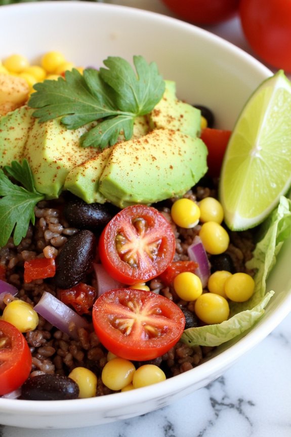 quick healthy veggie tacos