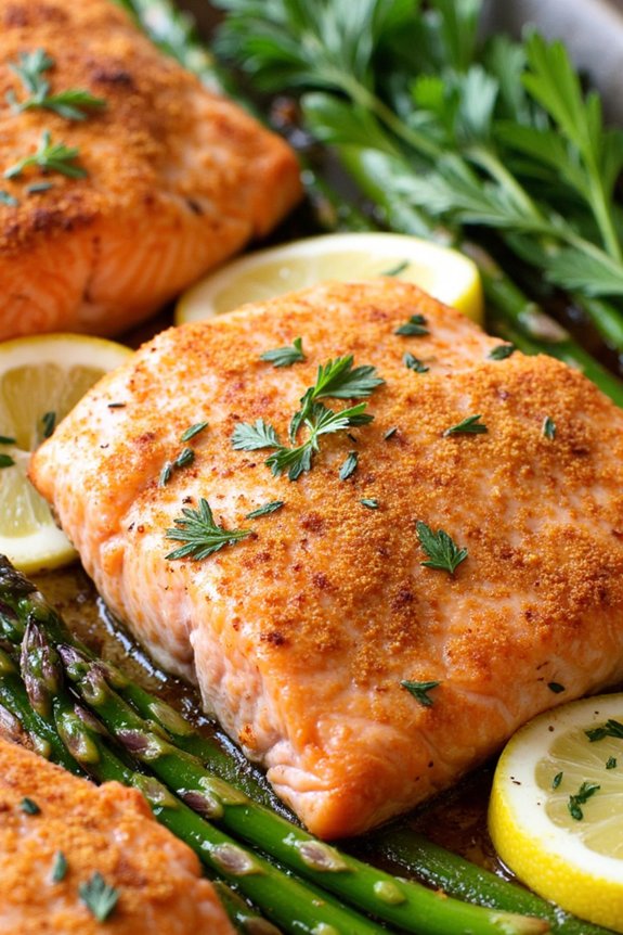 quick lemon herb salmon