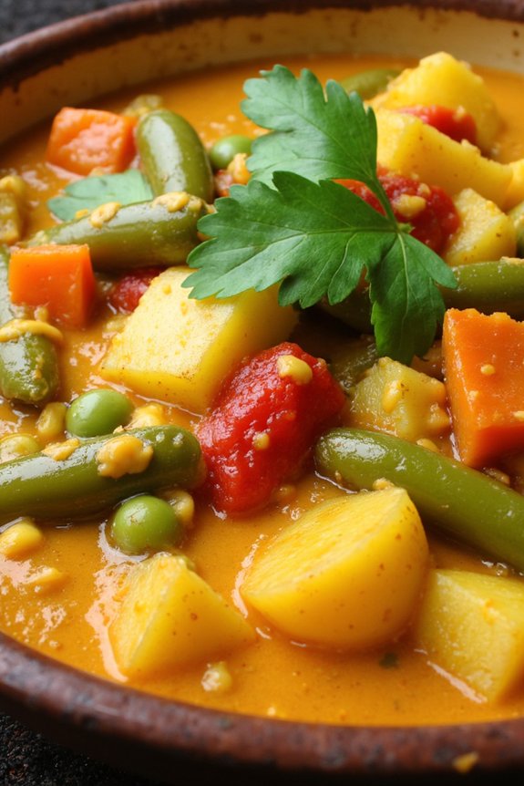 quick nutritious vegetable curry