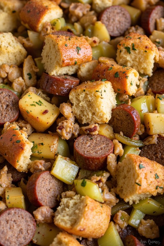 sausage and apple stuffing