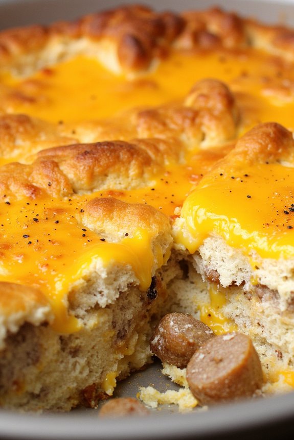 sausage egg casserole recipe