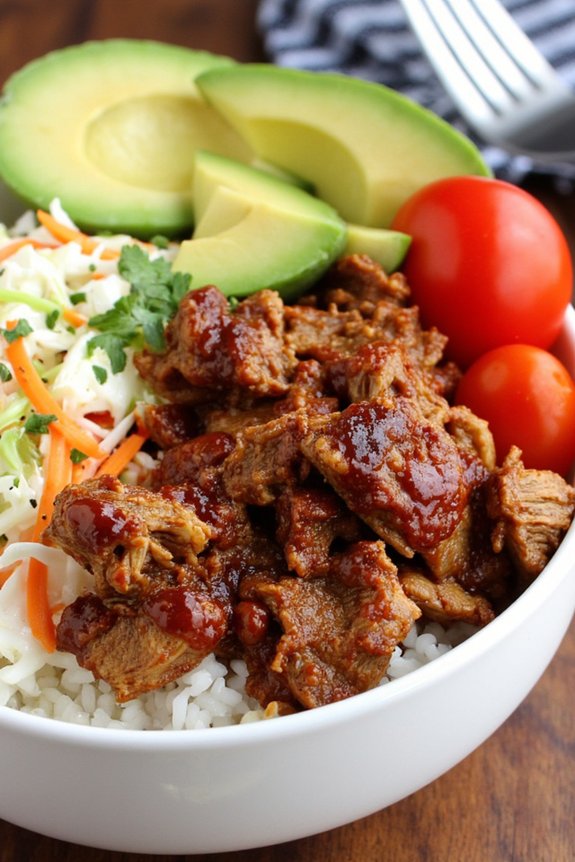 savory bbq pulled pork