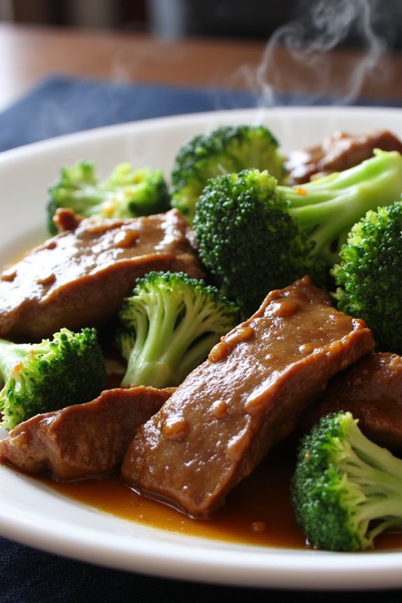savory beef broccoli recipe