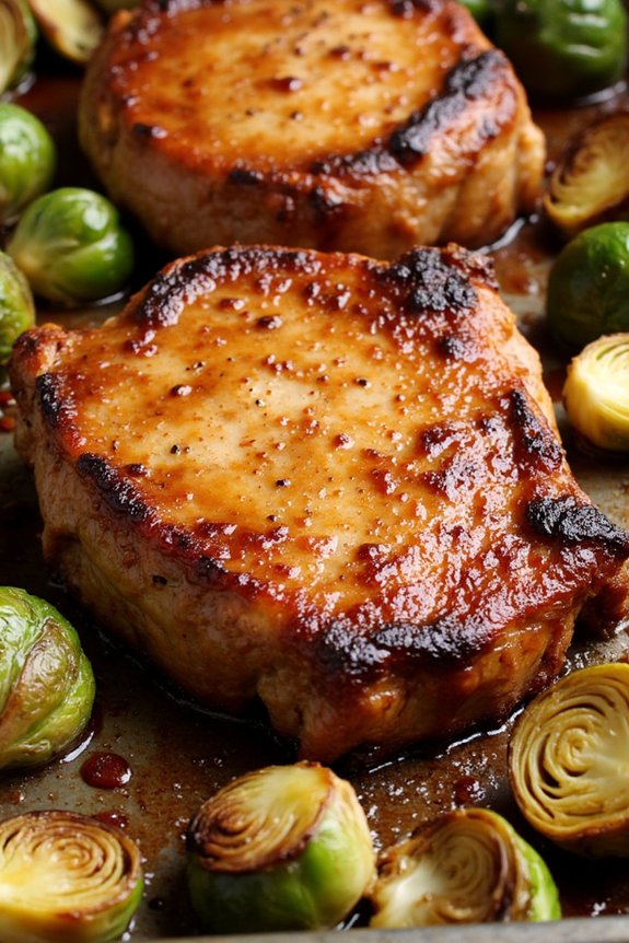 savory maple dijon pork