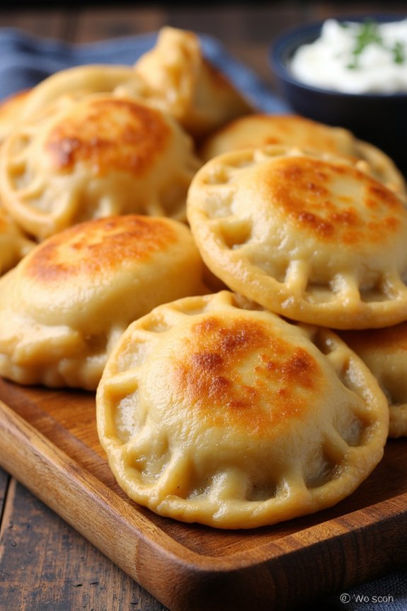 savory potato cheese dumplings