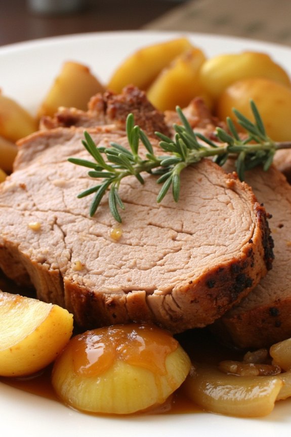 savory slow cooked pork dish