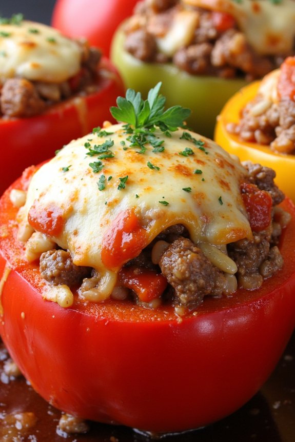 savory stuffed bell peppers