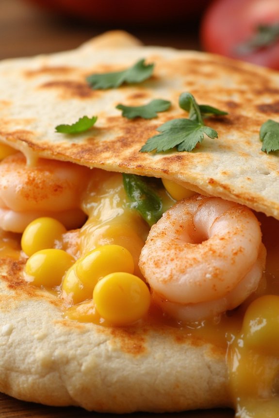shrimp and corn quesadilla recipe