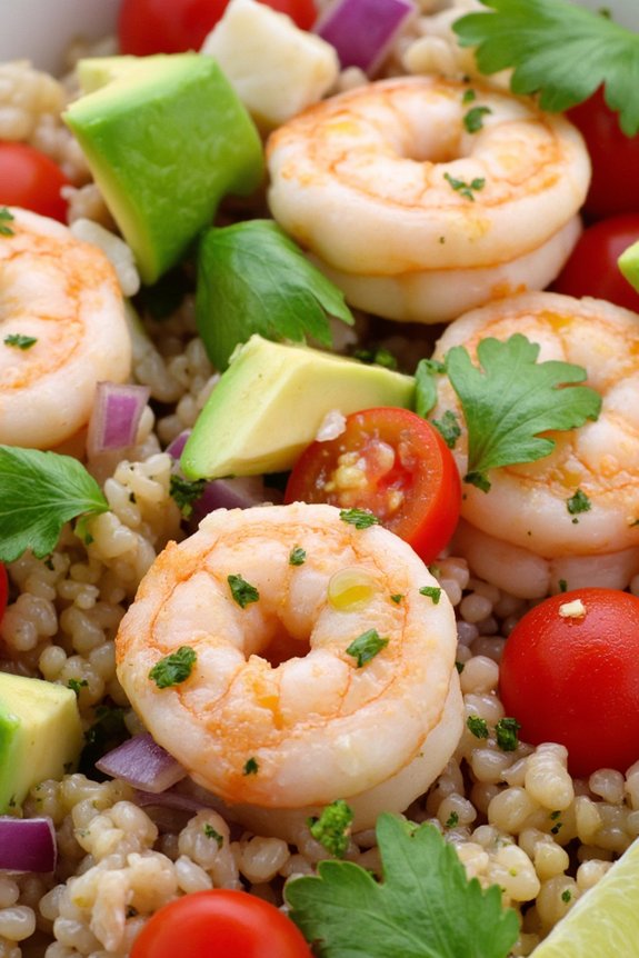 shrimp quinoa salad recipe