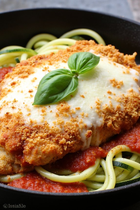 skillet chicken parmesan delight