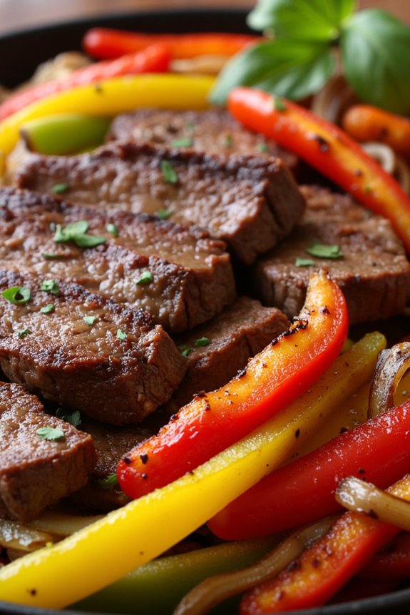 skirt steak fajitas recipe