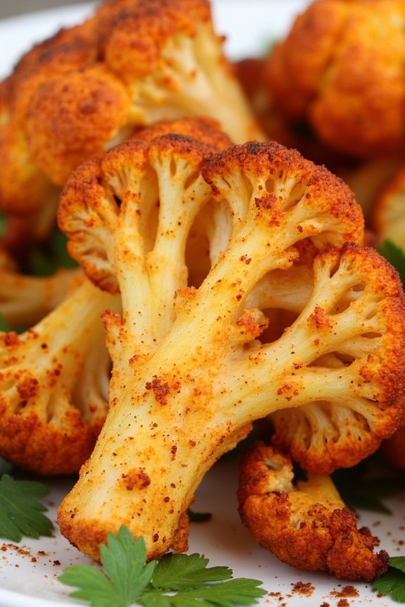 smoky roasted cauliflower delight