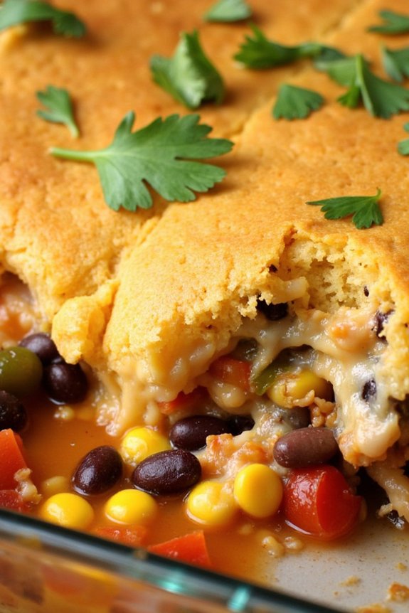 southwest black bean casserole