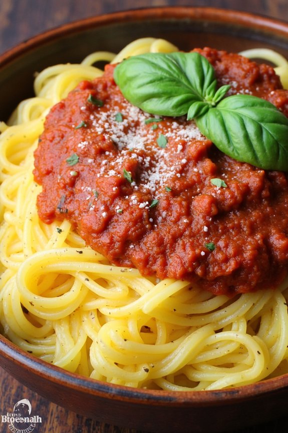 spaghetti squash marinara recipe