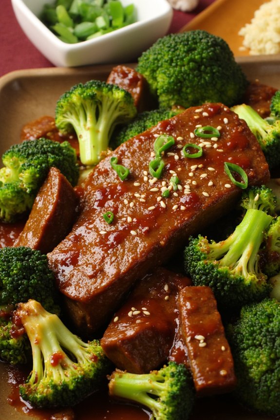 spicy beef broccoli stir fry