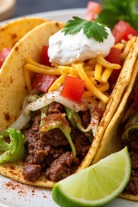 spicy beef taco recipe
