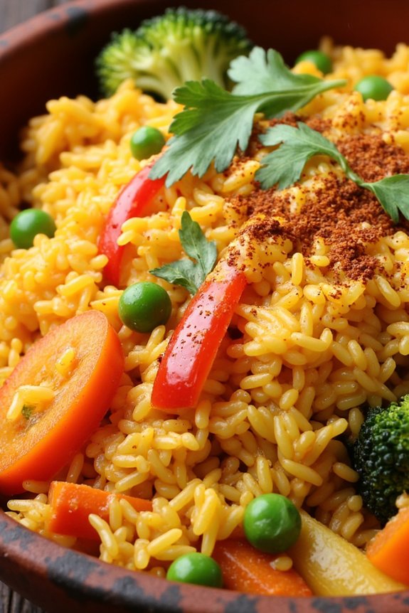 spicy coconut curry rice