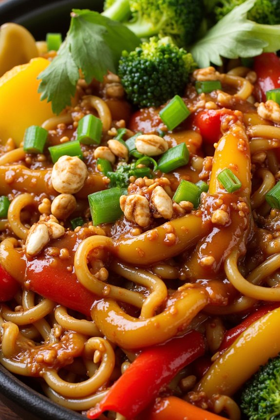 spicy customizable noodle bowl