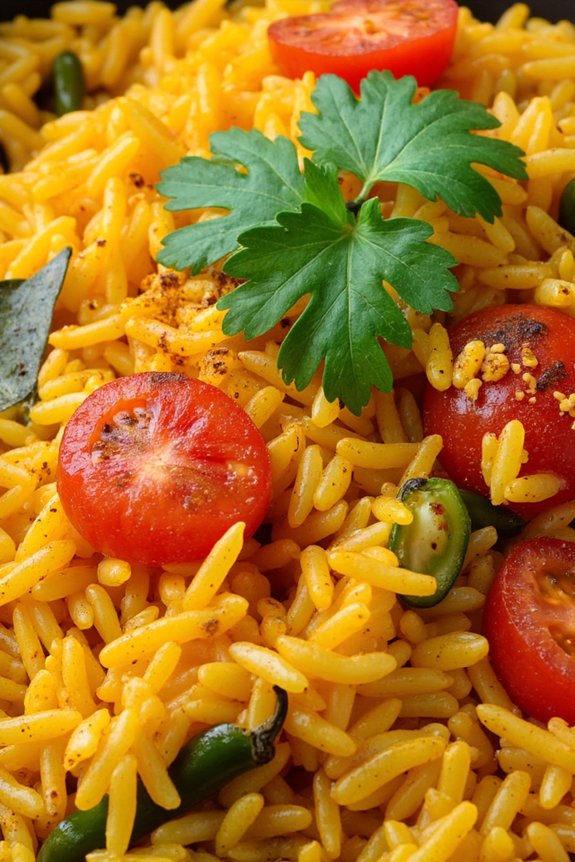spicy indian tomato rice recipe