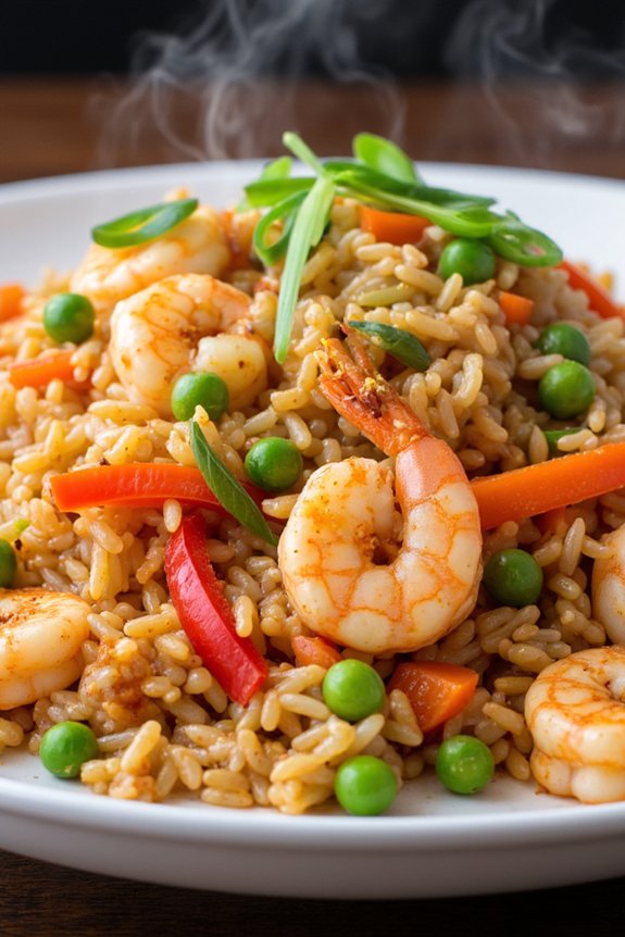 spicy shrimp fried rice recipe