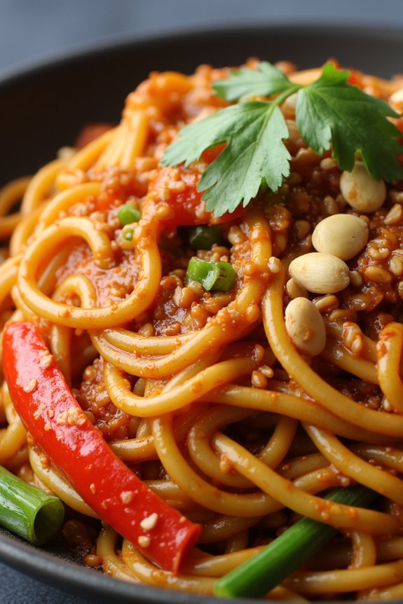 spicy szechuan noodles recipe