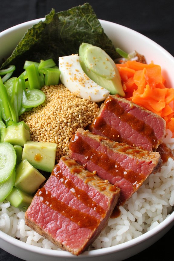 spicy tuna rice bowl recipe