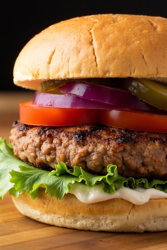 spicy turkey burger delight