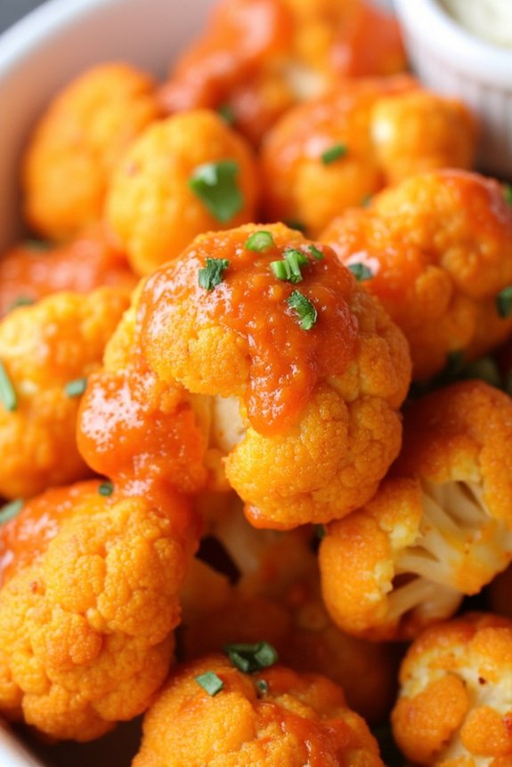 spicy vegetarian buffalo bites