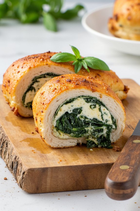 spinach and feta stuffed chicken