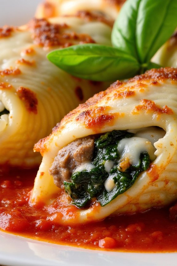 stuffed pasta shells recipe