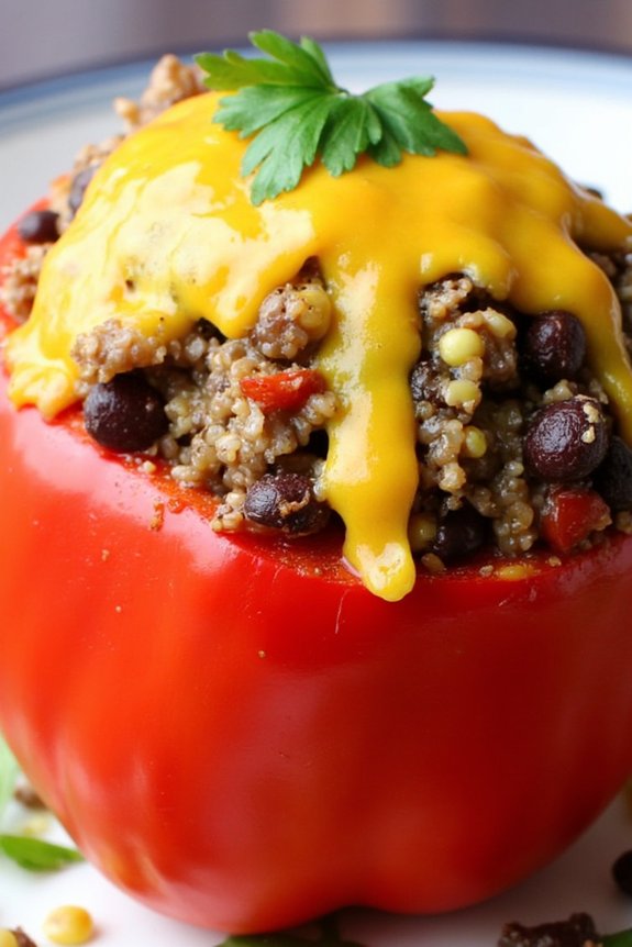 stuffed peppers with quinoa