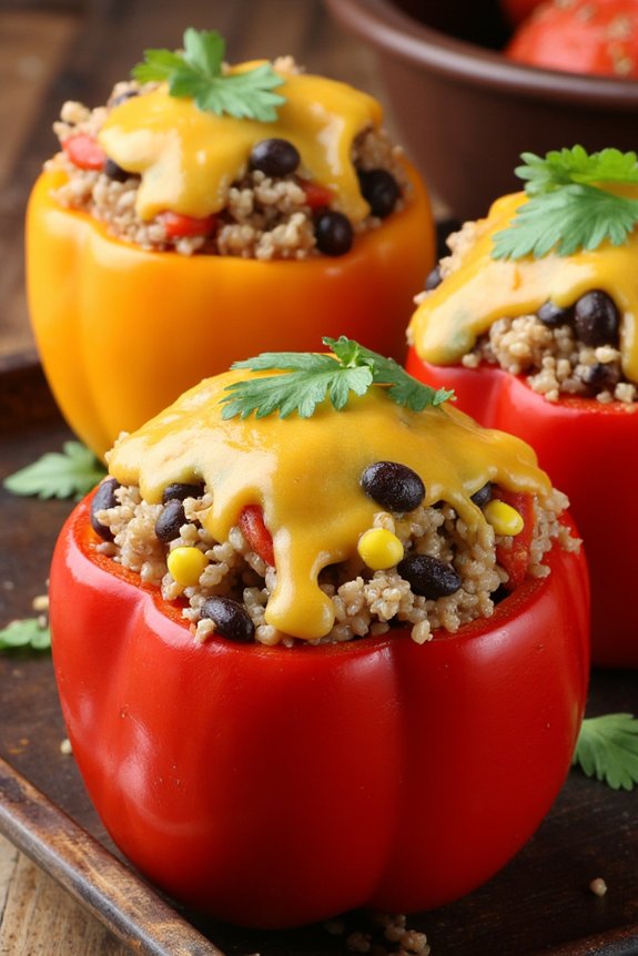 stuffed peppers with quinoa