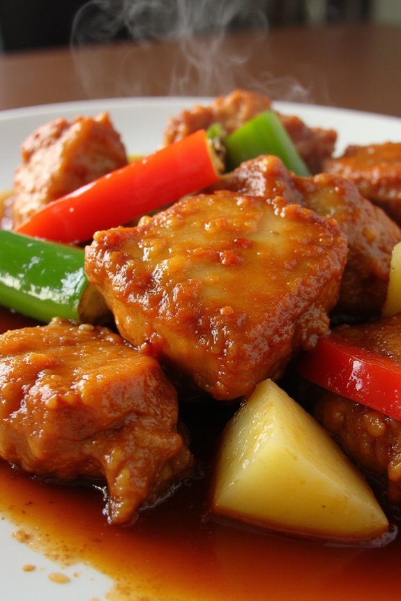 sweet and sour pork delight