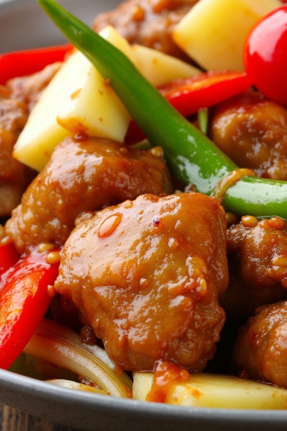 sweet and sour stir fry