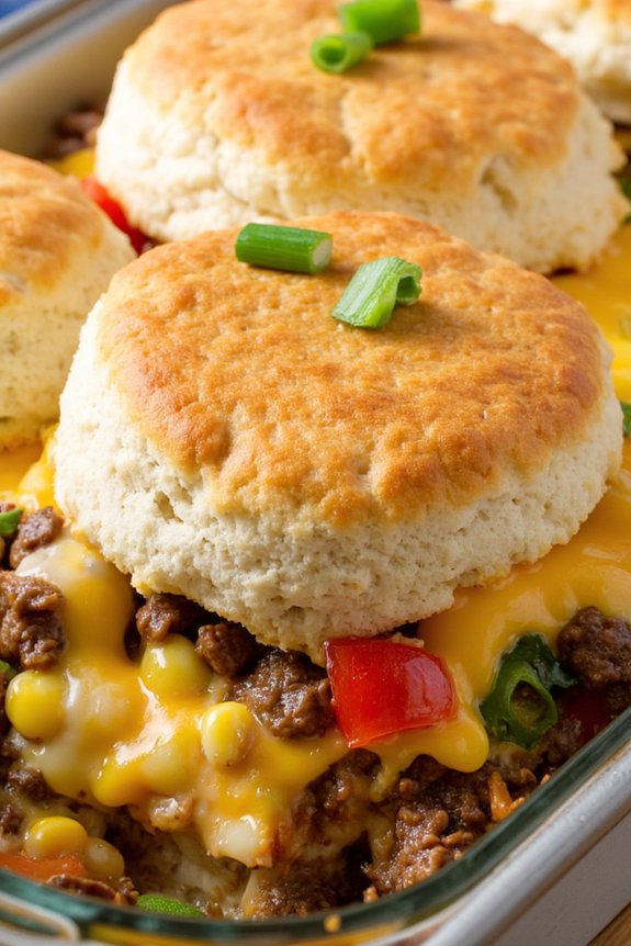 taco biscuit casserole delight