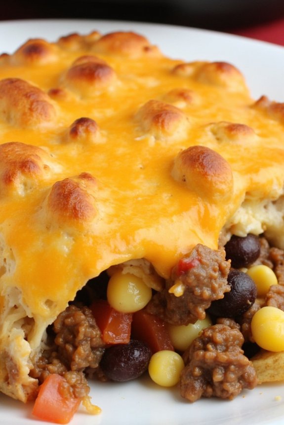 taco casserole recipe instructions