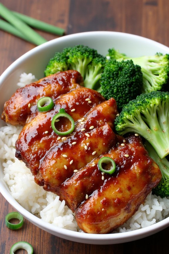 teriyaki chicken rice bowl