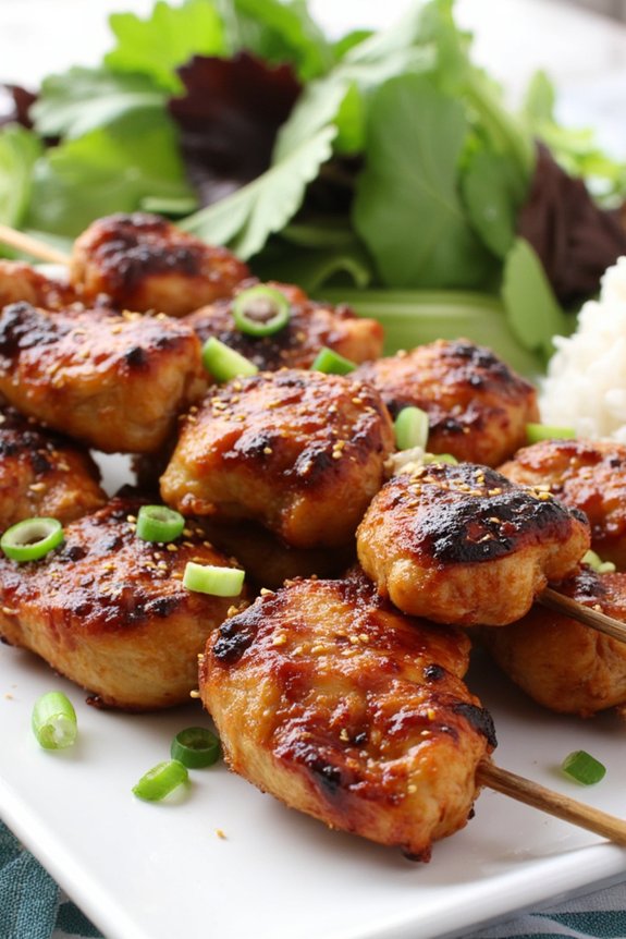 teriyaki chicken skewers recipe