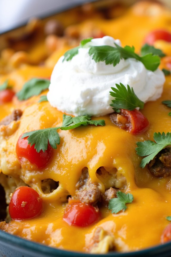 tex mex beef casserole recipe
