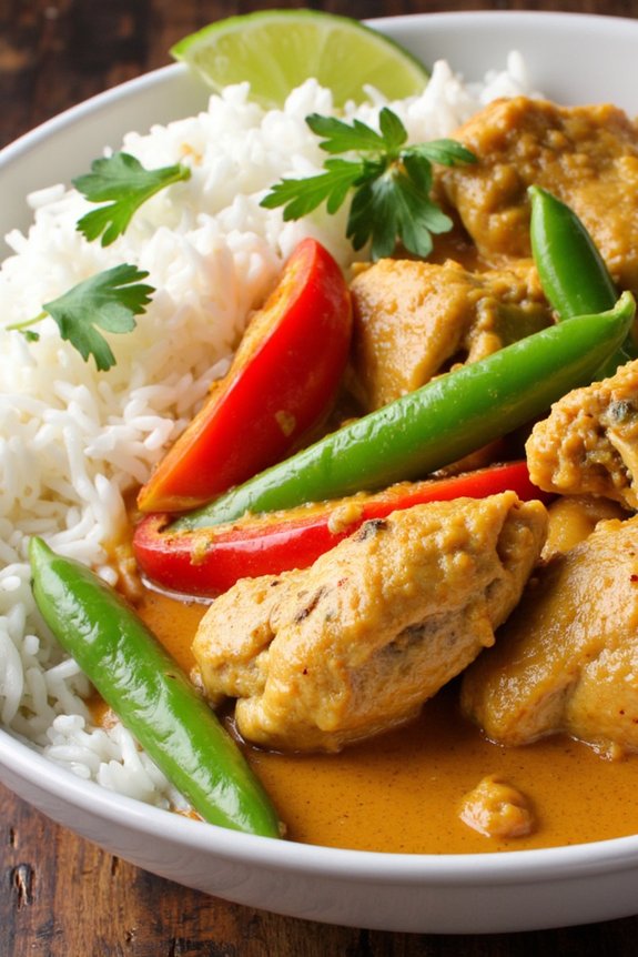 thai coconut curry delight