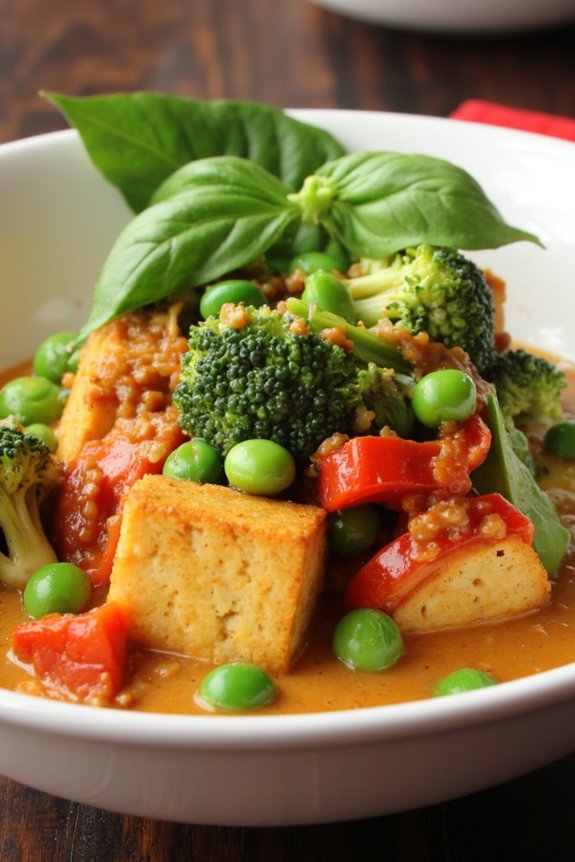 thai coconut curry tofu recipe
