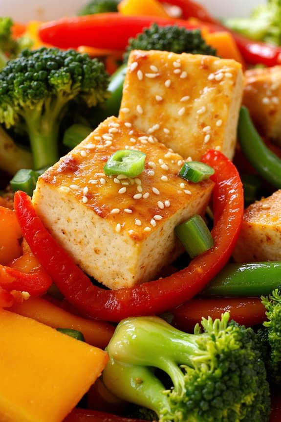 tofu vegetable stir fry